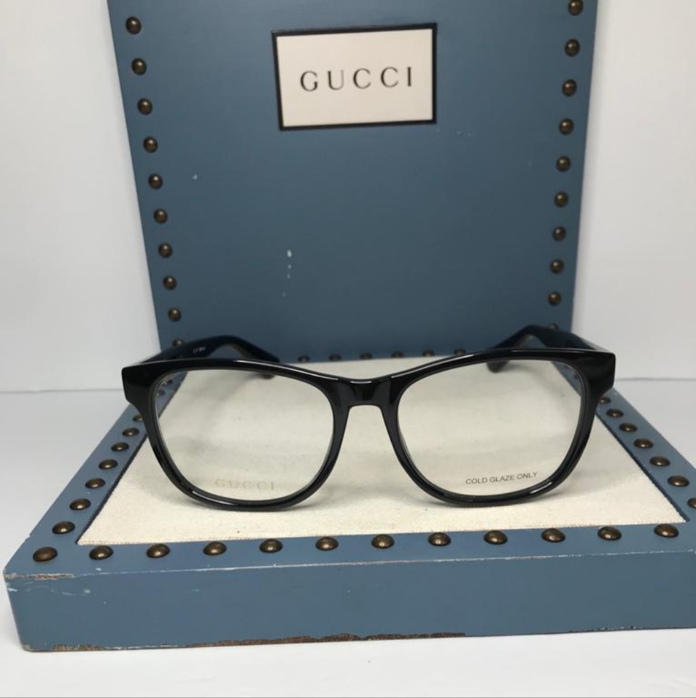 New 💯 Authentic Gucci Demo Square Men's Eyeglasses GG1344O 005 - Picture 12 of 12